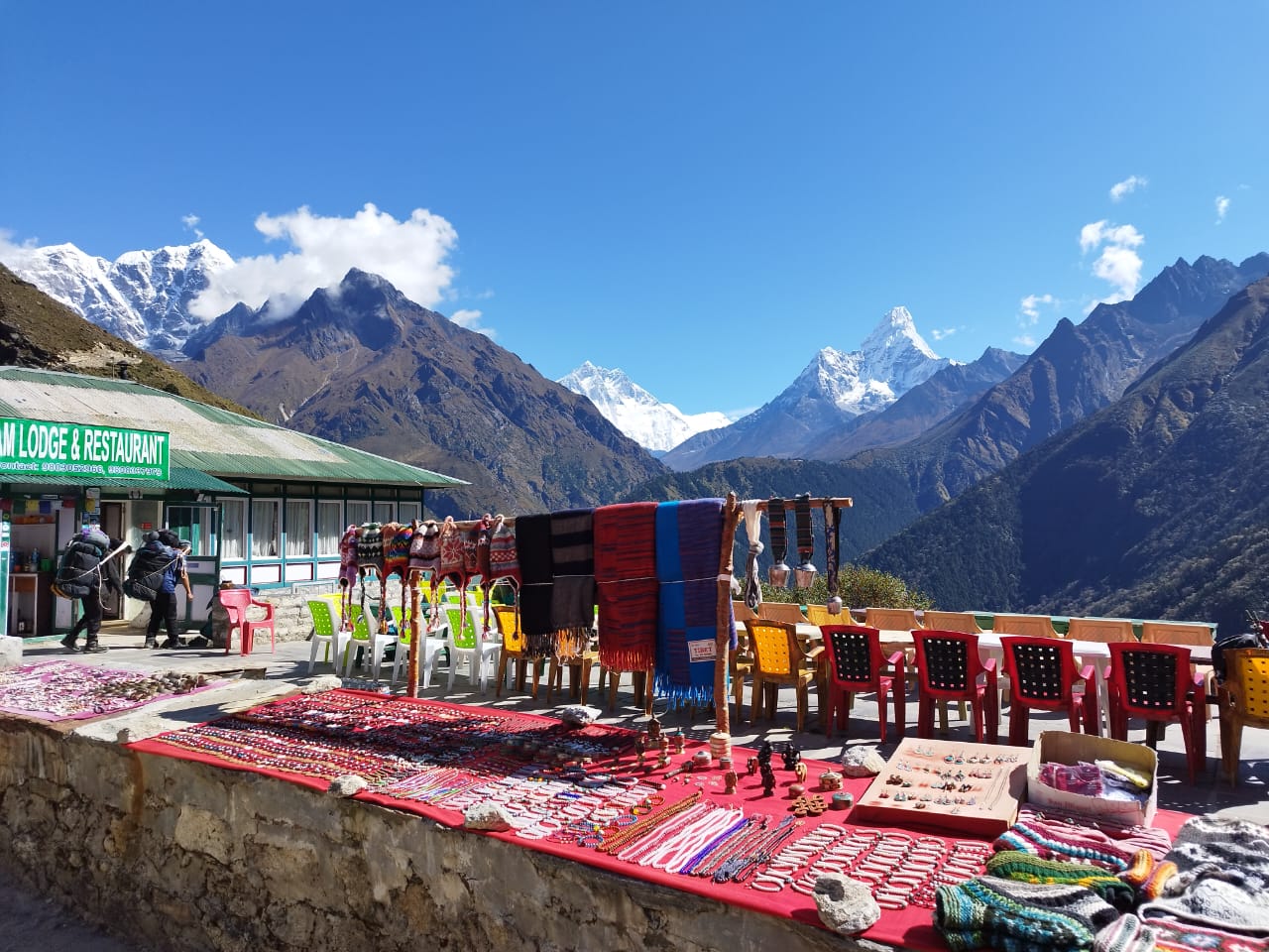 Everest View Hotel (Alt. 3780m) Hike from Namche Bazaar or Khumjung village.